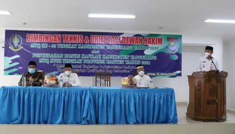 Wakil Bupati Tangerang Minta Para Dewan Hakim Bekerja Secara Obyektif, Netral