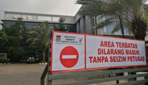 Kasus Harian COVID-19 Menurun, BOR di Kabupaten Tangerang Stabil