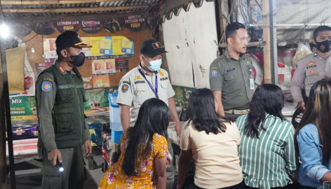 Satpol Pp Tertibkan Tempat Hiburan Di Kecamatan Pasar Kemis, 9 Wanita Diamankan